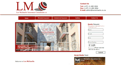 Desktop Screenshot of lesmichaelis.co.za
